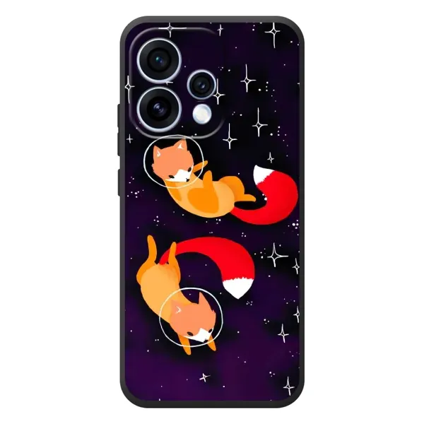 Чехол с рисунком «Лисы» для OPPO Reno 15 Чехол с рисунком «Лисы» для OPPO Reno 15