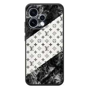 Чохол Стиль Louis Vuitton на OPPO Reno 15 (LV на білому)