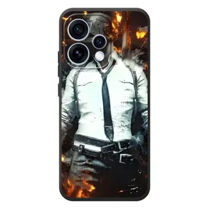 Чохол з картинкою "Герой Pubg" на OPPO Reno 15 (Man Пубг)