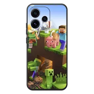 Чохли для OPPO Reno 15 (Персонажі МайнКрафт) (Майн-крафт)