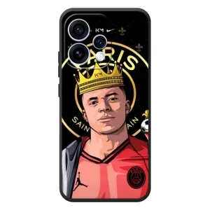 Чехол (TPU) с Футболистом на OPPO Reno 15 (Mbappe King)