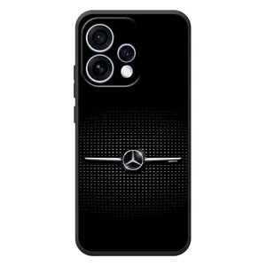 Силіконовий бампер з картинкою машини на OPPO Reno 15 (Mercedes)