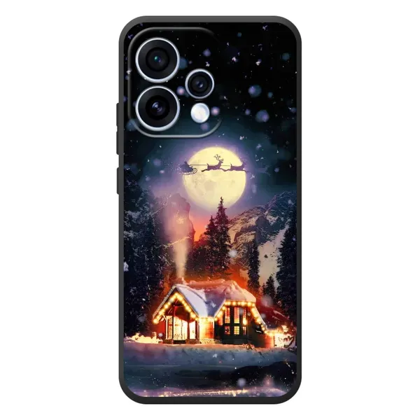 Чехол с рисунком «Настроение зимнее» для OPPO Reno 15 Чехол с рисунком «Настроение зимнее» для OPPO Reno 15