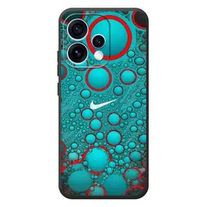 Силіконовый Чохол на OPPO Reno 15 з картинкою НАЙК (Найк зелений)