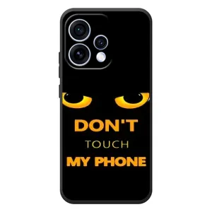 Чехол с Прикольным принтом на OPPO Reno 15 (Не трогай мой телефон)