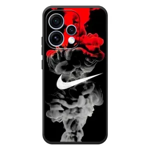 Силіконовый Чохол на OPPO Reno 15 з картинкою НАЙК (Nike дим)