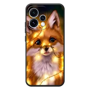 Чохол з Лисичкою для OPPO Reno 15 (Новорічне лисеня)