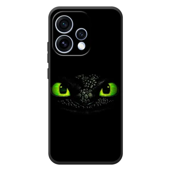 Чехол с рисунком «Глаза Беззубика» для OPPO Reno 15 Чехол с рисунком «Глаза Беззубика» для OPPO Reno 15
