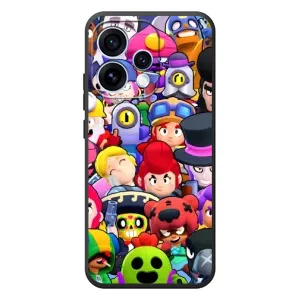 Силиконовый Чехол на OPPO Reno 15 с картинкой Brawl Stars (Персонажи)