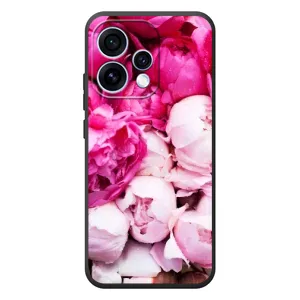 Силіконовий бампер з принтом (квіточки) на
OPPO Рено 15 (Півонії)