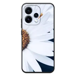 Чехол с ромашками на OPPO Reno 15 (Пол ромашки)