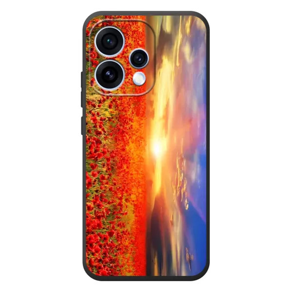 Чехол с рисунком «Поле тюльпанов» для OPPO Reno 15