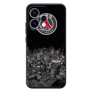 Силиконовые Чехлы принт Футбол на OPPO Reno 15 (PSG)