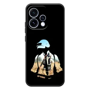 Чохол з картинкою "Герой Pubg" на OPPO Reno 15 (Пубг мен)