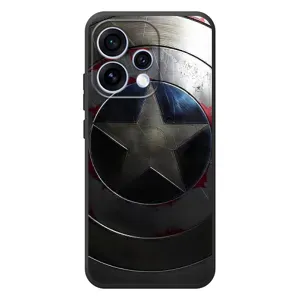 Чохол с Щітом Капітана Америки на OPPO Reno 15 (Ретро Щит Капітана)