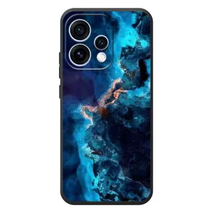 Чохли з тематикою "Мрамор" на
OPPO Рено 15 (Синиій мрамор)