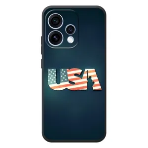 Чехол Флаг USA для OPPO Reno 15 (USA)