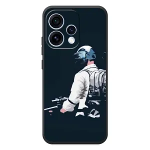 Чохол з картинкою "Герой Pubg" на OPPO Reno 15 (В екіперівці)