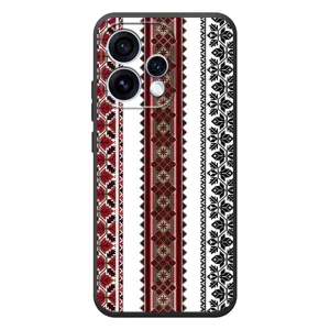 Силиконовый Чехол на OPPO Reno 15 с картинкой Вышиванки (Вышиваночки)