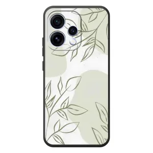 Чохол квітковий дизайн для OPPO Reno 15 (Зелений дизайн)