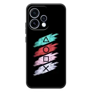 Чехол с рисунком «Значки Sony» для OPPO Reno 15