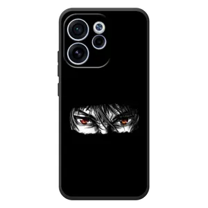 Силиконовые чехлы с глазами Anime для OPPO Рено 15F (Аниме глаза)