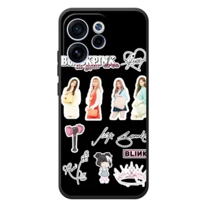 Чехлы с картинкой для OPPO Reno 15F (Арт блэкпинг)