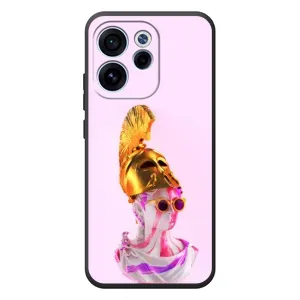 Чохол з Прикольним Принтом на OPPO Reno 15F (АРТ Статуя)