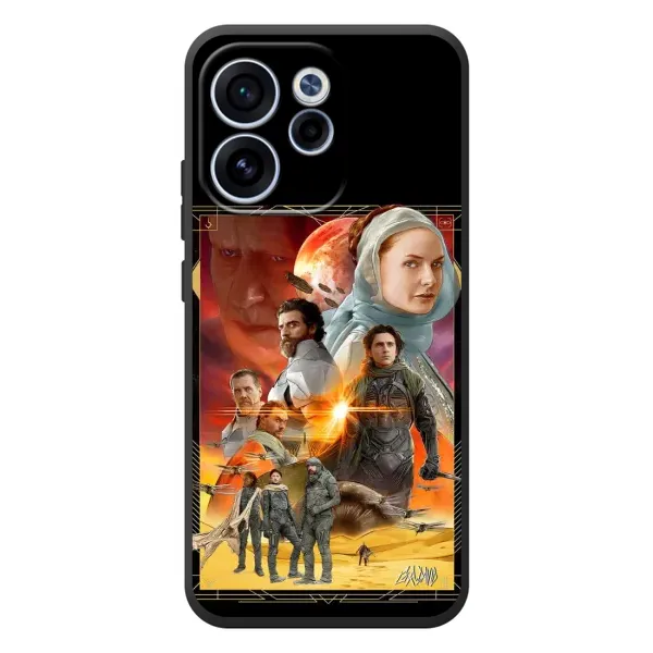 Чехол с рисунком «Д Ю Н А» для OPPO Reno 15F