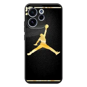 Силіконовый Чохол Nike Air Jordan на OPPO Ꙇeno 15F (Джордан 23)