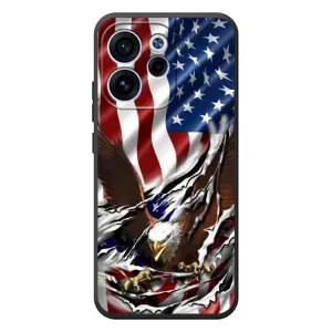 Чехол Флаг USA для OPPO Reno 15F (Флаг USA)