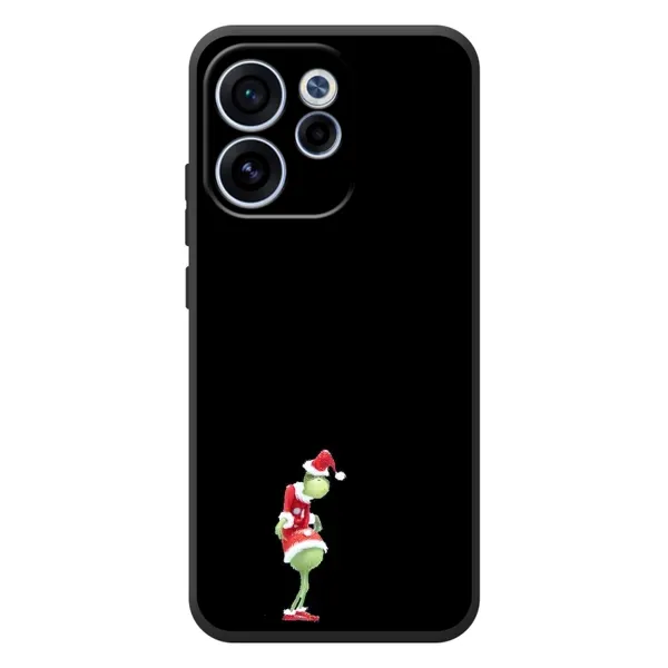 Чехол с рисунком «Гринч на чорном» для OPPO Reno 15F Чехол с рисунком «Гринч на чорном» для OPPO Reno 15F
