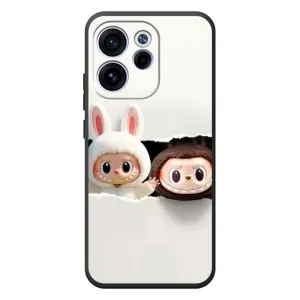 Чохол з принтом Лабубу для OPPO Reno 15F (Фігурки Labubu)