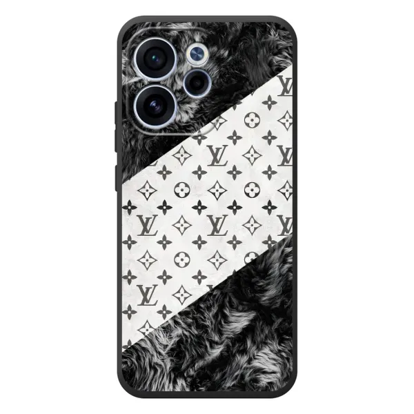 Чехол с рисунком «LV на белом» для OPPO Reno 15F