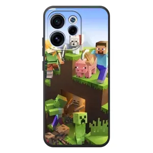 Чохли для OPPO Reno 15F (Персонажі МайнКрафт) (Майн-крафт)