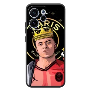 Чехол (TPU) с Футболистом на OPPO Reno 15F (Mbappe King)