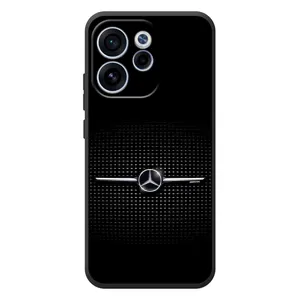 Силиконовый бампер с картинкой машины на OPPO Reno 15F (Mercedes)