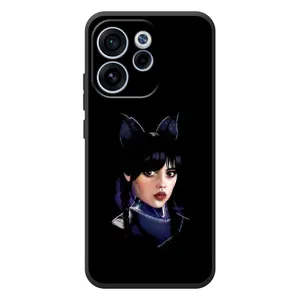 Чехлы с принтом Уэнсдей на OPPO Reno 15F (Милая Уэнсдей)