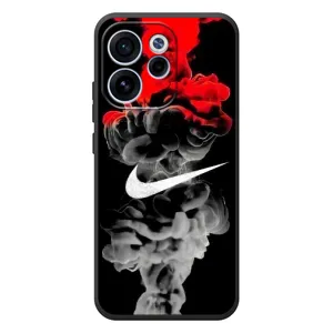 Силіконовый Чохол на OPPO Reno 15F з картинкою НАЙК (Nike дим)