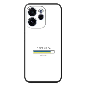 Чехол с Украинской символикой на OPPO Рено 15F (Перемога)