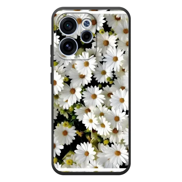 Чехол с рисунком «Рамка в ромашках» для OPPO Reno 15F Чехол с рисунком «Рамка в ромашках» для OPPO Reno 15F