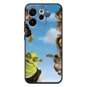 Печатный чехол с принтом Шрек для OPPO Reno 15F (Герои Шрек)