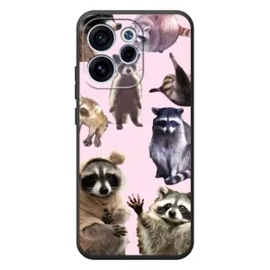 Силіконовий Чохол з Энотами на OPPO Reno 15F (Смішні Єноти)