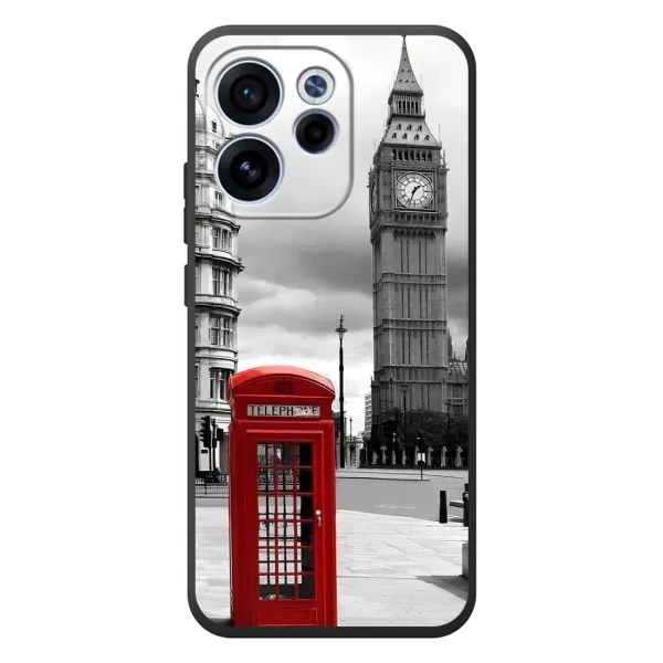 Чехол с рисунком «TELEPHONE» для OPPO Reno 15F