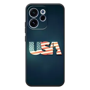 Чехол Флаг USA для OPPO Reno 15F (USA)