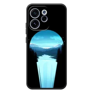 Літній Чохол на OPPO Reno 15F (Синій Водоспад)