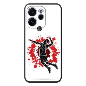 Чохли з прінтом Спортивна тематика для OPPO Reno 15F (Волейболіст)