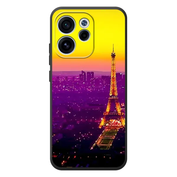 Чехол с рисунком «Яркая башня» для OPPO Reno 15F