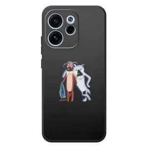 Мультяшний принт на Чохол для OPPO Ꙇeno 15F (Шо, опять)