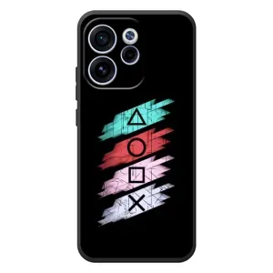 Чехол с рисунком «Значки Sony» для OPPO Reno 15F